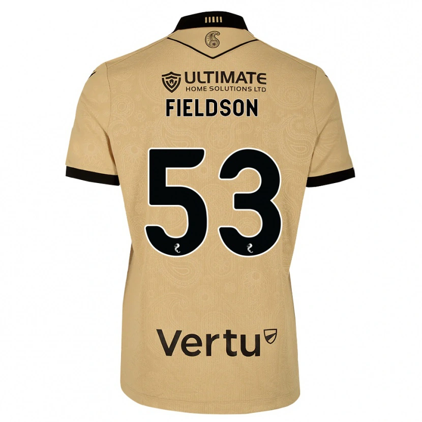 Danxen Damen Henry Fieldson #53 Burlywood Schwarz Auswärtstrikot Trikot 2026/27 T-Shirt Schweiz