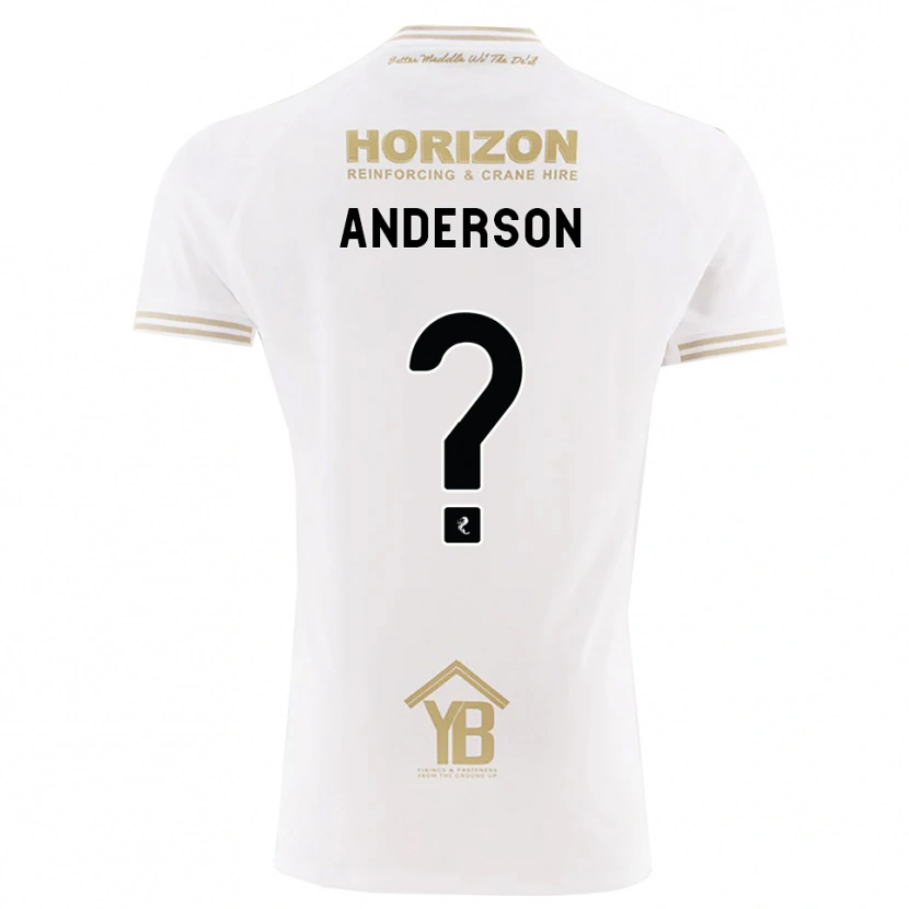 Danxen Damen Brogan Anderson #0 Weizen Weiß Auswärtstrikot Trikot 2026/27 T-Shirt Schweiz