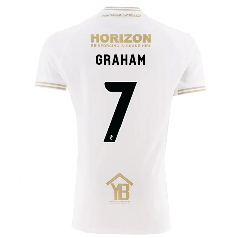 Danxen Damen Brian Graham #7 Weizen Weiß Auswärtstrikot Trikot 2026/27 T-Shirt Schweiz