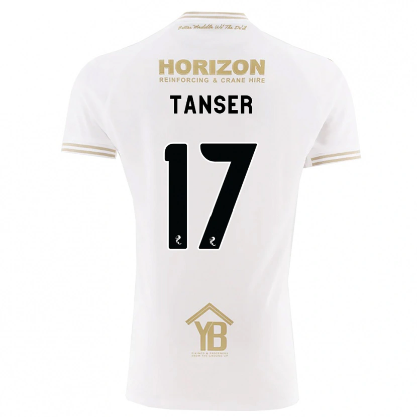 Danxen Damen Scott Tanser #17 Weizen Weiß Auswärtstrikot Trikot 2026/27 T-Shirt Schweiz