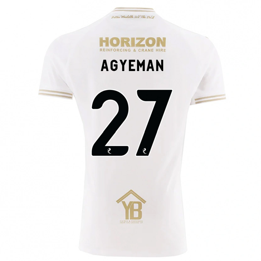 Danxen Damen Alfie Agyeman #27 Weizen Weiß Auswärtstrikot Trikot 2026/27 T-Shirt Schweiz
