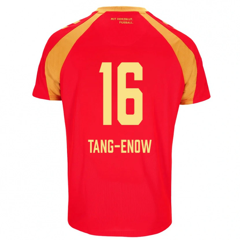 Danxen Damen Jason Tang-Enow #16 Rot Orange Schwarz Auswärtstrikot Trikot 2026/27 T-Shirt Schweiz
