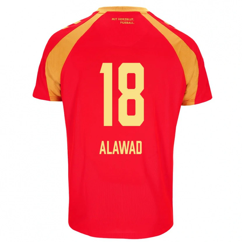 Danxen Damen Ali Alawad #18 Rot Orange Schwarz Auswärtstrikot Trikot 2026/27 T-Shirt Schweiz