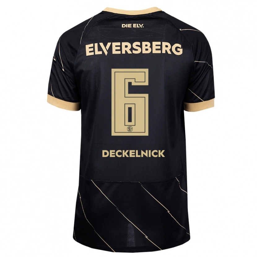 Danxen Damen Tayler Deckelnick #6 Schwarz Braun Auswärtstrikot Trikot 2026/27 T-Shirt Schweiz