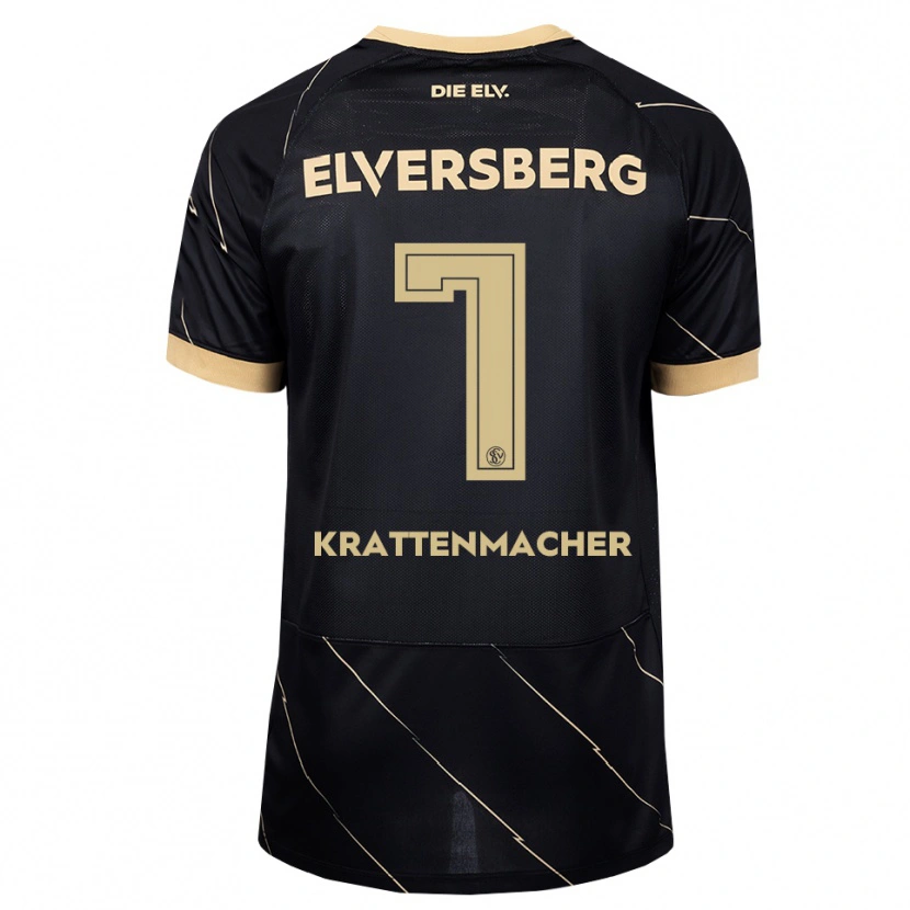 Danxen Damen Maurice Krattenmacher #7 Schwarz Braun Auswärtstrikot Trikot 2026/27 T-Shirt Schweiz