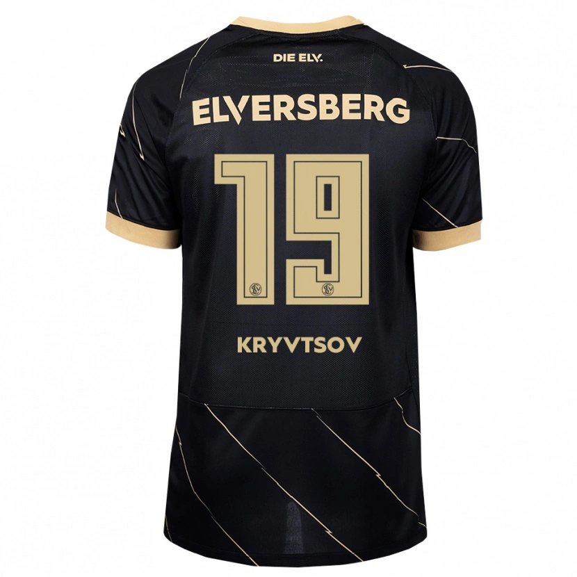 Danxen Damen Nikita Kryvtsov #19 Schwarz Braun Auswärtstrikot Trikot 2026/27 T-Shirt Schweiz