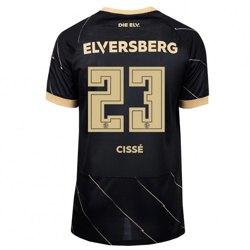 Danxen Damen Salif Cissé #23 Schwarz Braun Auswärtstrikot Trikot 2026/27 T-Shirt Schweiz