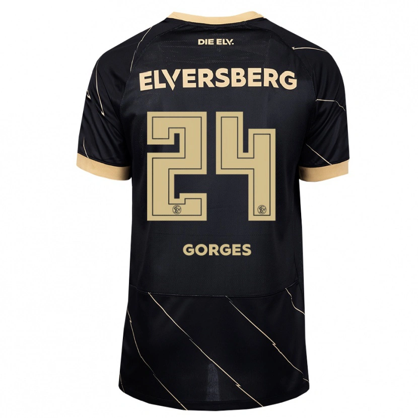 Danxen Damen Nils Gorges #24 Schwarz Braun Auswärtstrikot Trikot 2026/27 T-Shirt Schweiz
