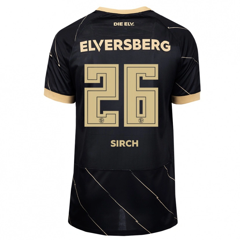 Danxen Damen Luca Sirch #26 Schwarz Braun Auswärtstrikot Trikot 2026/27 T-Shirt Schweiz