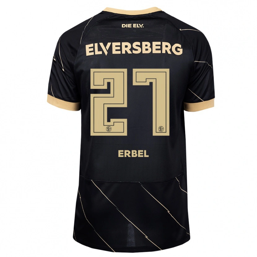 Danxen Damen Felix Erbel #27 Schwarz Braun Auswärtstrikot Trikot 2026/27 T-Shirt Schweiz