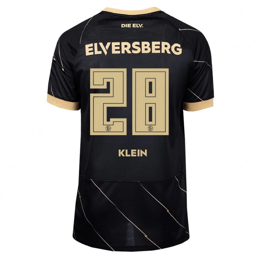 Danxen Damen Noah Klein #28 Schwarz Braun Auswärtstrikot Trikot 2026/27 T-Shirt Schweiz