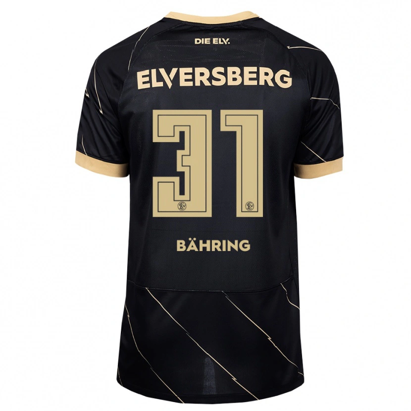 Danxen Damen Fynn Bähring #31 Schwarz Braun Auswärtstrikot Trikot 2026/27 T-Shirt Schweiz