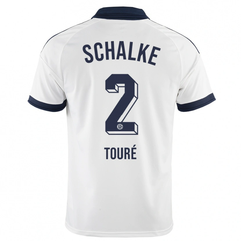 Danxen Damen Tidiane Touré #2 Schwarz Weiß Auswärtstrikot Trikot 2026/27 T-Shirt Schweiz