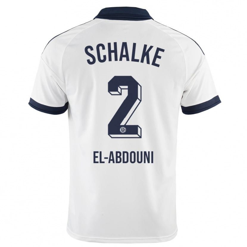 Danxen Damen Amir El-Abdouni #2 Schwarz Weiß Auswärtstrikot Trikot 2026/27 T-Shirt Schweiz