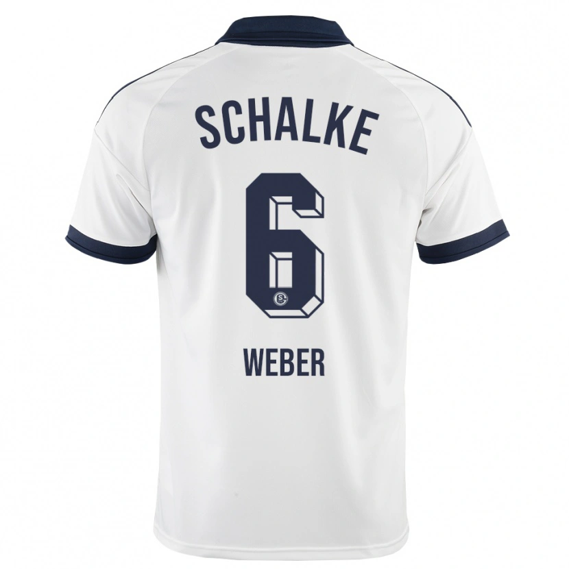Danxen Damen Ben Weber #6 Schwarz Weiß Auswärtstrikot Trikot 2026/27 T-Shirt Schweiz