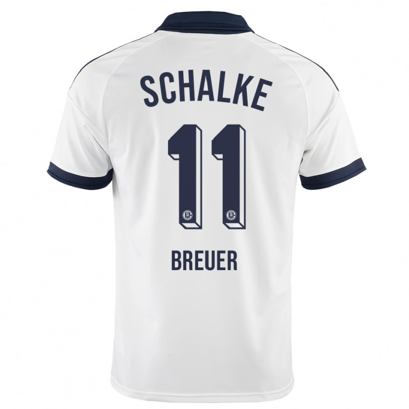 Danxen Damen Simon Breuer #11 Schwarz Weiß Auswärtstrikot Trikot 2026/27 T-Shirt Schweiz