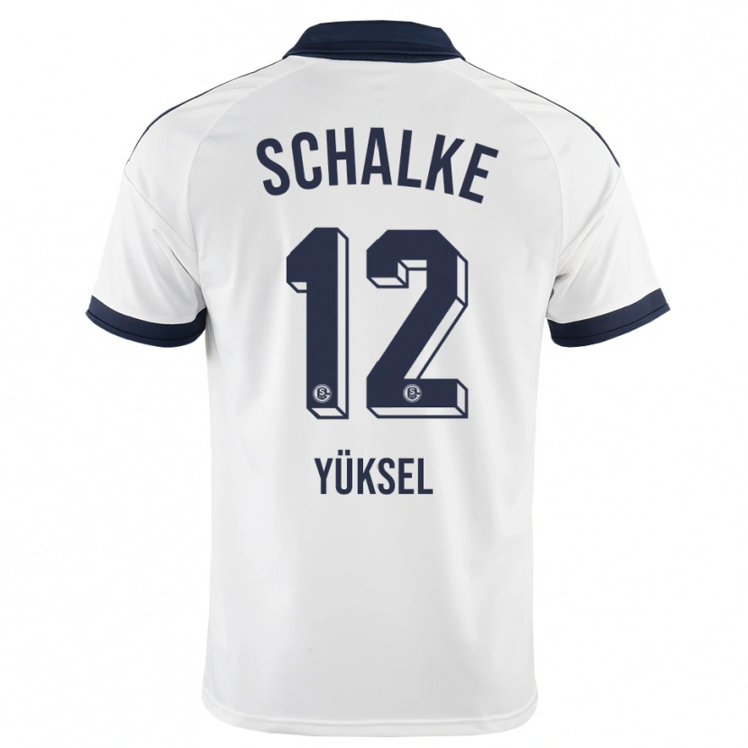 Danxen Damen Mikail Yüksel #12 Schwarz Weiß Auswärtstrikot Trikot 2026/27 T-Shirt Schweiz