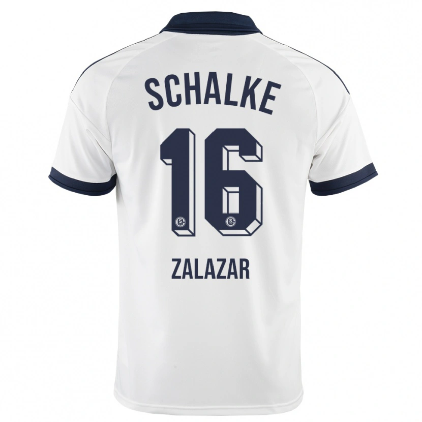 Danxen Damen Mauro Zalazar #16 Schwarz Weiß Auswärtstrikot Trikot 2026/27 T-Shirt Schweiz