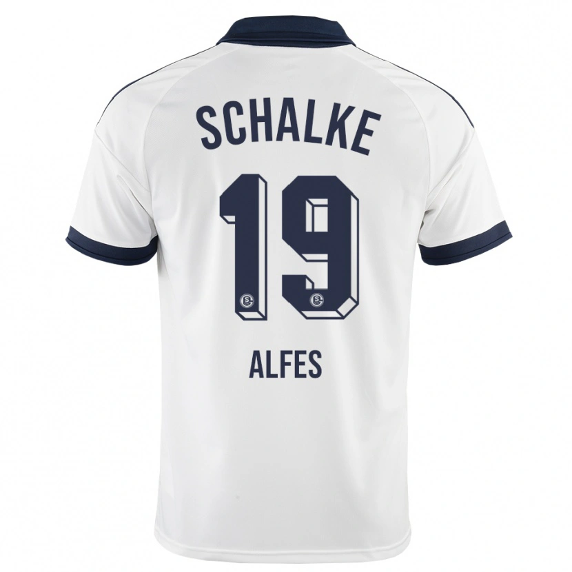 Danxen Damen Konrad Alfes #19 Schwarz Weiß Auswärtstrikot Trikot 2026/27 T-Shirt Schweiz