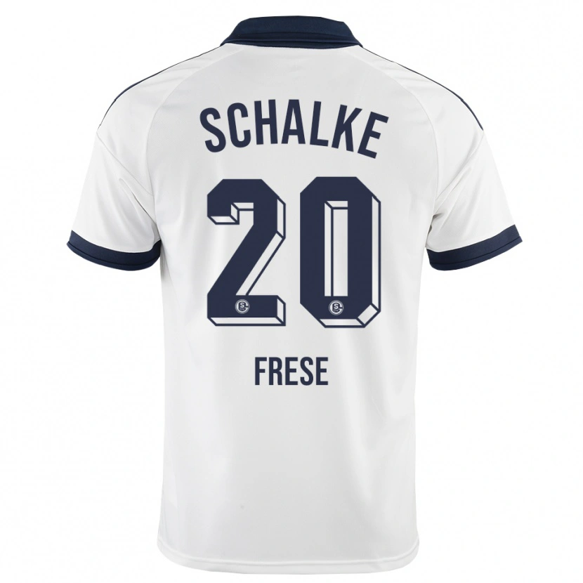 Danxen Damen Niklas Frese #20 Schwarz Weiß Auswärtstrikot Trikot 2026/27 T-Shirt Schweiz