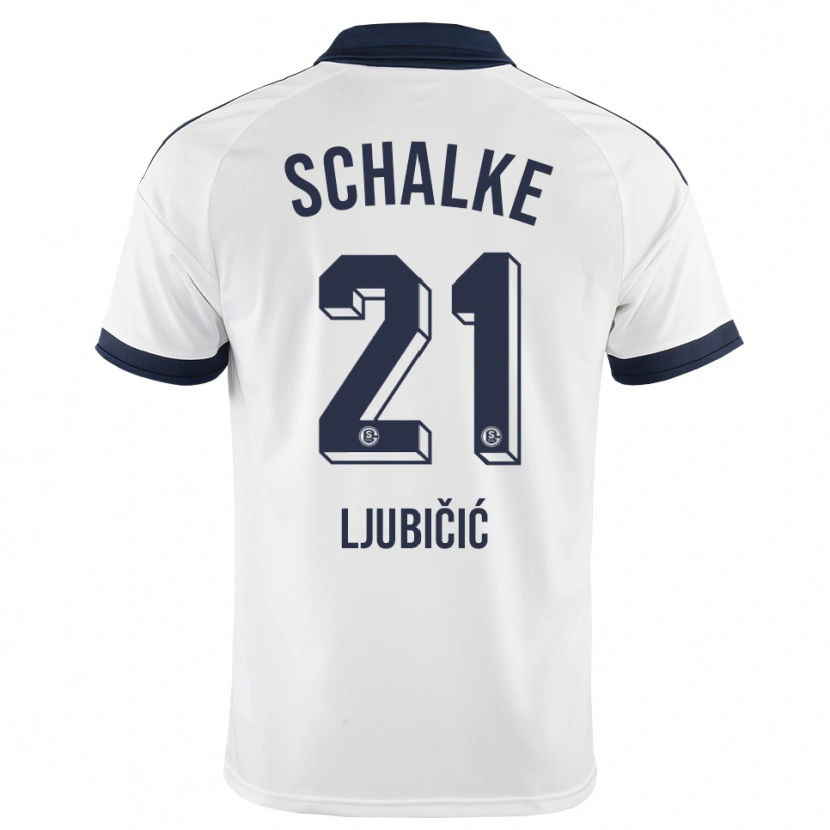 Danxen Damen Dejan Ljubicic #21 Schwarz Weiß Auswärtstrikot Trikot 2026/27 T-Shirt Schweiz