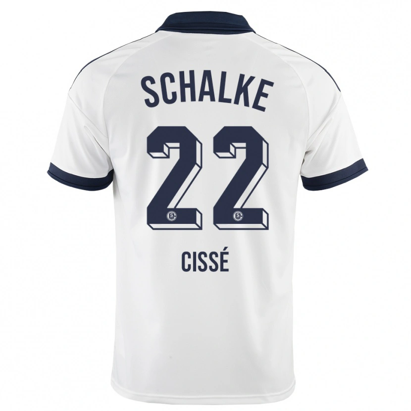Danxen Damen Ibrahima Cissé #22 Schwarz Weiß Auswärtstrikot Trikot 2026/27 T-Shirt Schweiz