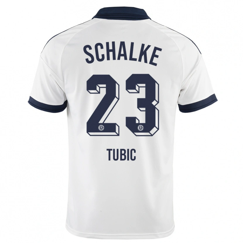 Danxen Damen Malik Tubic #23 Schwarz Weiß Auswärtstrikot Trikot 2026/27 T-Shirt Schweiz