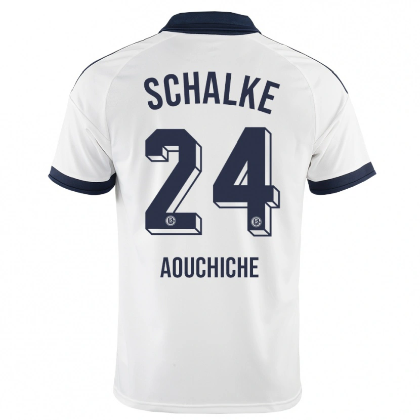 Danxen Damen Adil Aouchiche #24 Schwarz Weiß Auswärtstrikot Trikot 2026/27 T-Shirt Schweiz