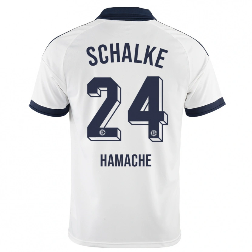 Danxen Damen Ilyes Hamache #24 Schwarz Weiß Auswärtstrikot Trikot 2026/27 T-Shirt Schweiz