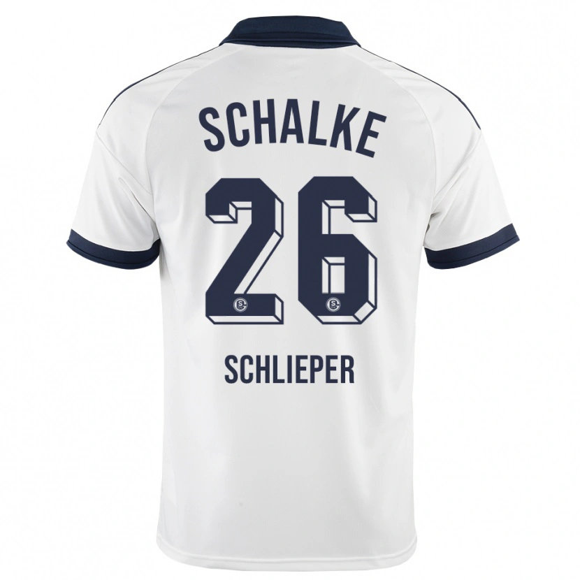 Danxen Damen Ben Schlieper #26 Schwarz Weiß Auswärtstrikot Trikot 2026/27 T-Shirt Schweiz