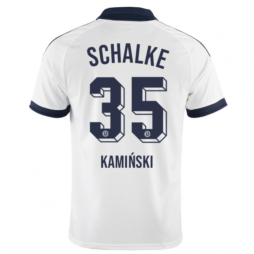 Danxen Damen Marcin Kaminski #35 Schwarz Weiß Auswärtstrikot Trikot 2026/27 T-Shirt Schweiz