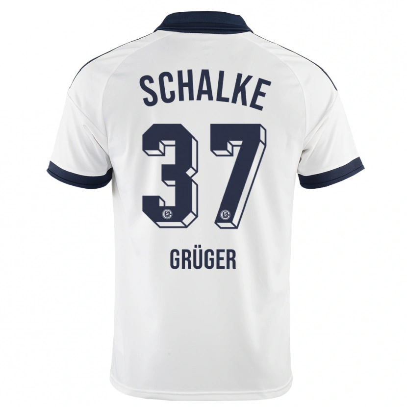 Danxen Damen Max Grüger #37 Schwarz Weiß Auswärtstrikot Trikot 2026/27 T-Shirt Schweiz
