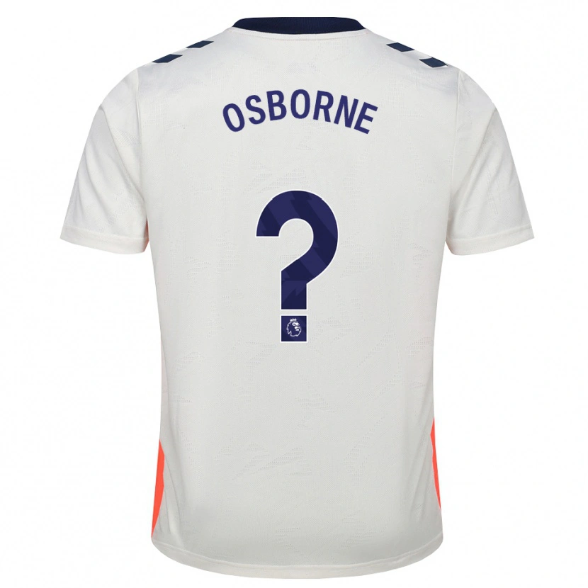 Danxen Damen Lucas Osborne #0 Weiß Orange Königsblau Auswärtstrikot Trikot 2026/27 T-Shirt Schweiz