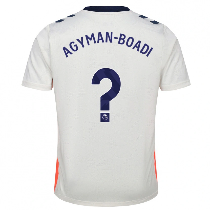 Danxen Damen Ivan Agyman-Boadi #0 Weiß Orange Königsblau Auswärtstrikot Trikot 2026/27 T-Shirt Schweiz