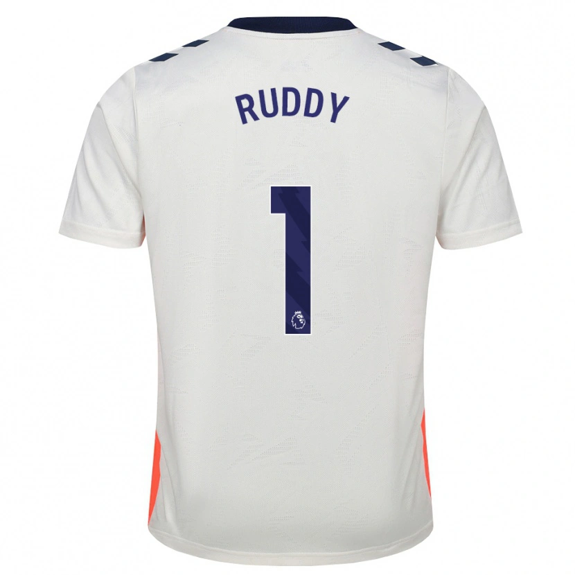 Danxen Damen Jack Ruddy #1 Weiß Orange Königsblau Auswärtstrikot Trikot 2026/27 T-Shirt Schweiz