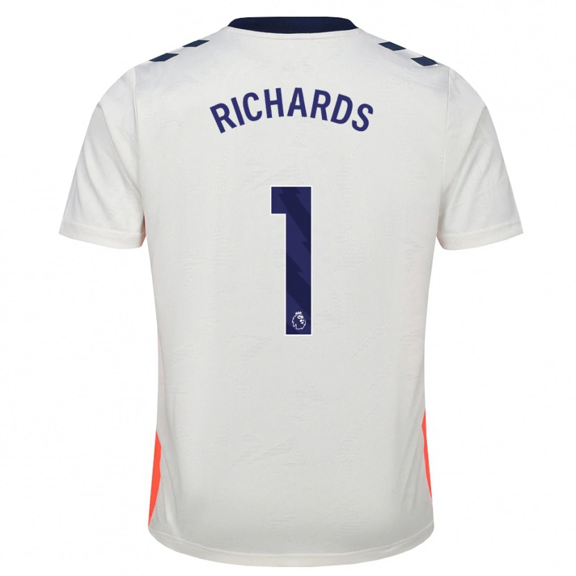 Danxen Damen Oscar Richards #1 Weiß Orange Königsblau Auswärtstrikot Trikot 2026/27 T-Shirt Schweiz