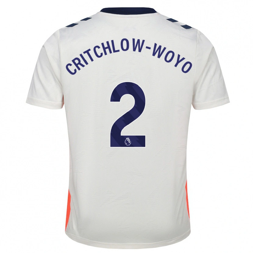 Danxen Damen Tionne Critchlow-Woyo #2 Weiß Orange Königsblau Auswärtstrikot Trikot 2026/27 T-Shirt Schweiz