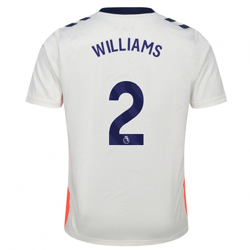 Danxen Damen Thomas Williams #2 Weiß Orange Königsblau Auswärtstrikot Trikot 2026/27 T-Shirt Schweiz