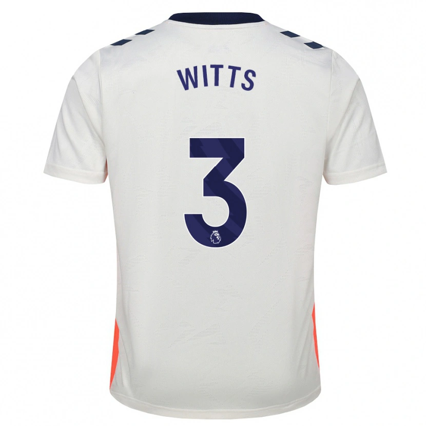Danxen Damen Callum Witts #3 Weiß Orange Königsblau Auswärtstrikot Trikot 2026/27 T-Shirt Schweiz