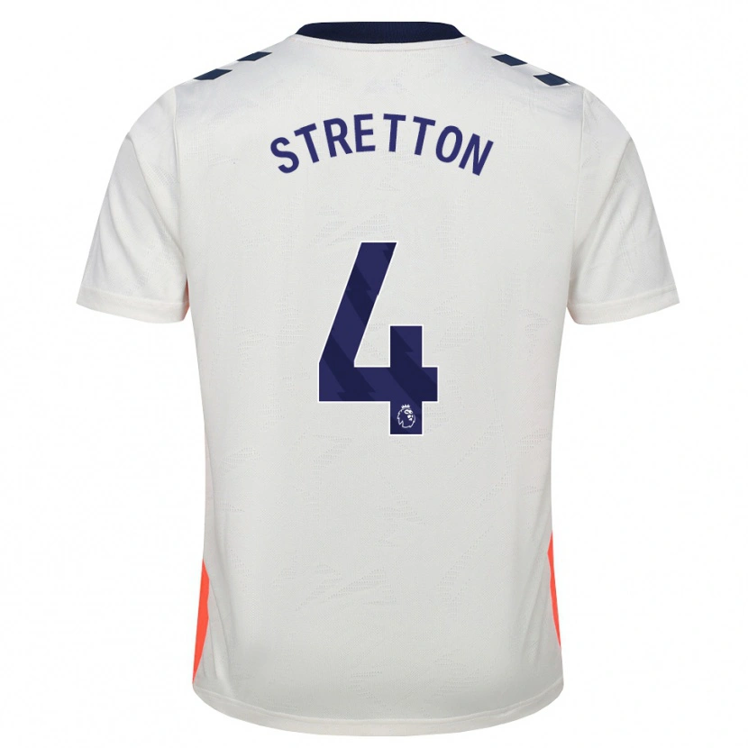 Danxen Damen Mackenzie Stretton #4 Weiß Orange Königsblau Auswärtstrikot Trikot 2026/27 T-Shirt Schweiz