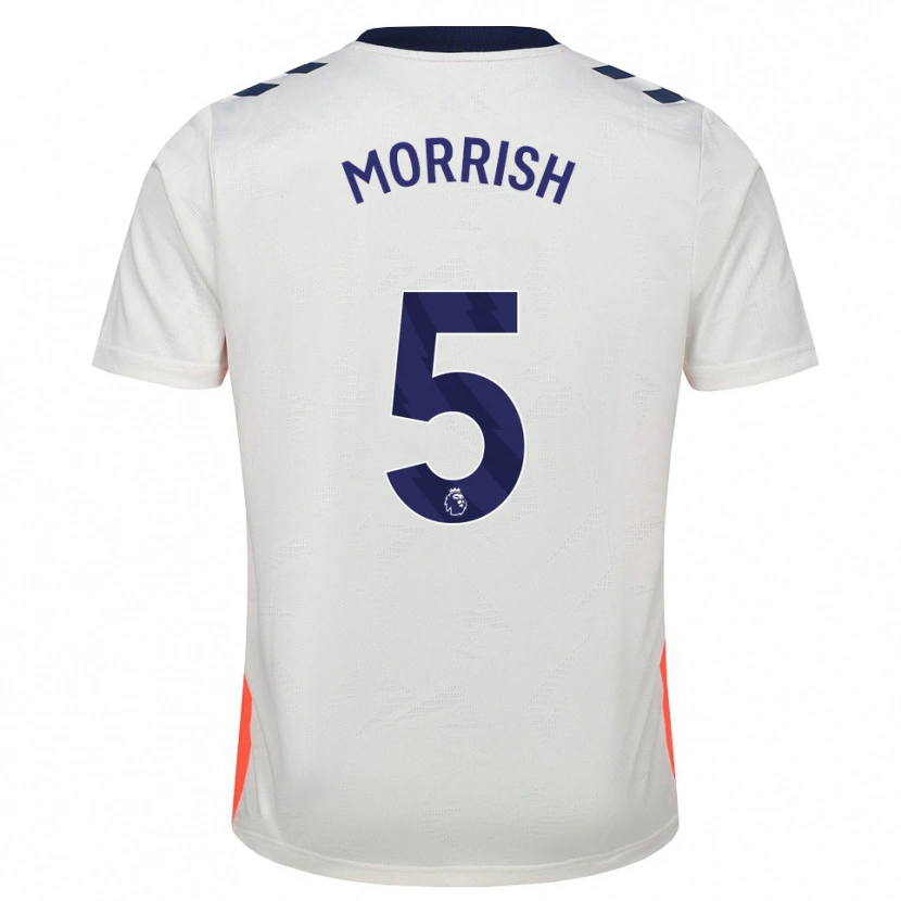 Danxen Damen Rhys Morrish #5 Weiß Orange Königsblau Auswärtstrikot Trikot 2026/27 T-Shirt Schweiz
