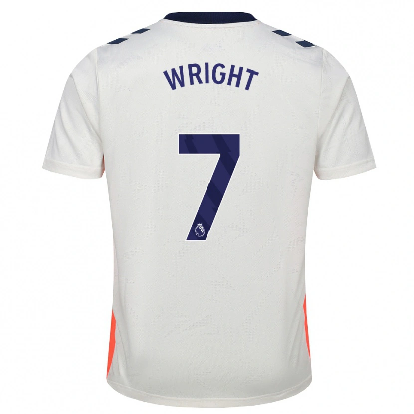 Danxen Damen Alfie Wright #7 Weiß Orange Königsblau Auswärtstrikot Trikot 2026/27 T-Shirt Schweiz