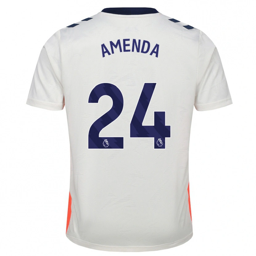 Danxen Damen Aurèle Amenda #24 Weiß Orange Königsblau Auswärtstrikot Trikot 2026/27 T-Shirt Schweiz