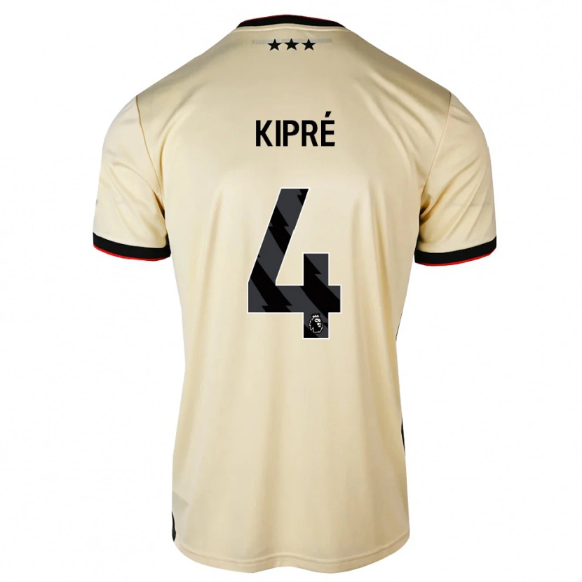 Danxen Damen Cédric Kipré #4 Zitronen-Chiffon Schwarz Rot Auswärtstrikot Trikot 2026/27 T-Shirt Schweiz