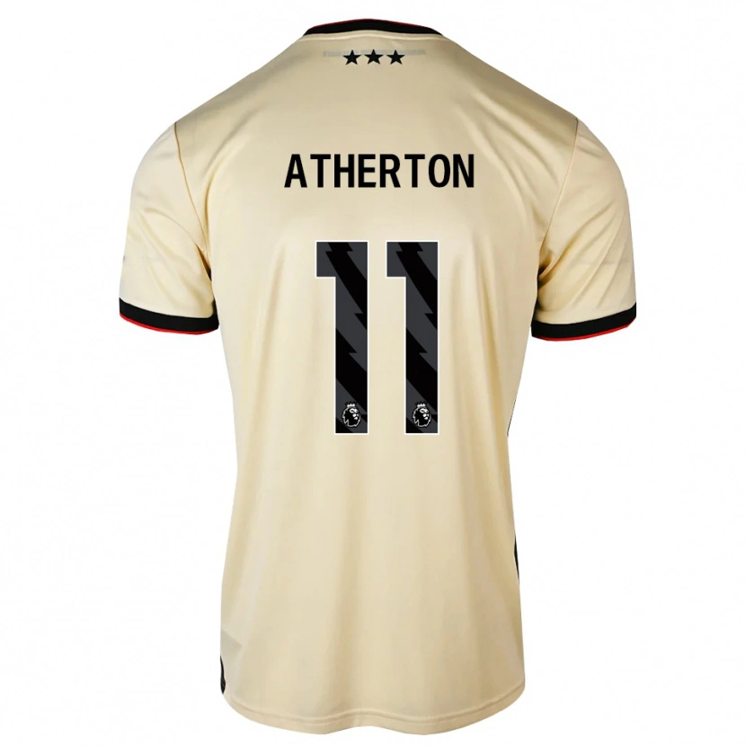 Danxen Damen Chris Atherton #11 Zitronen-Chiffon Schwarz Rot Auswärtstrikot Trikot 2026/27 T-Shirt Schweiz