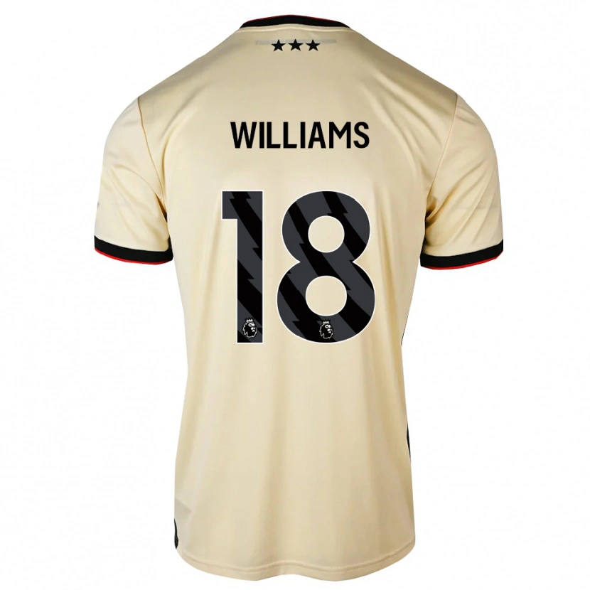 Danxen Damen Brandon Williams #18 Zitronen-Chiffon Schwarz Rot Auswärtstrikot Trikot 2026/27 T-Shirt Schweiz