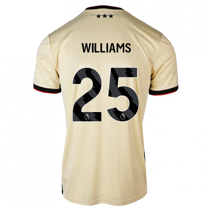 Danxen Damen Erin Williams #25 Zitronen-Chiffon Schwarz Rot Auswärtstrikot Trikot 2026/27 T-Shirt Schweiz