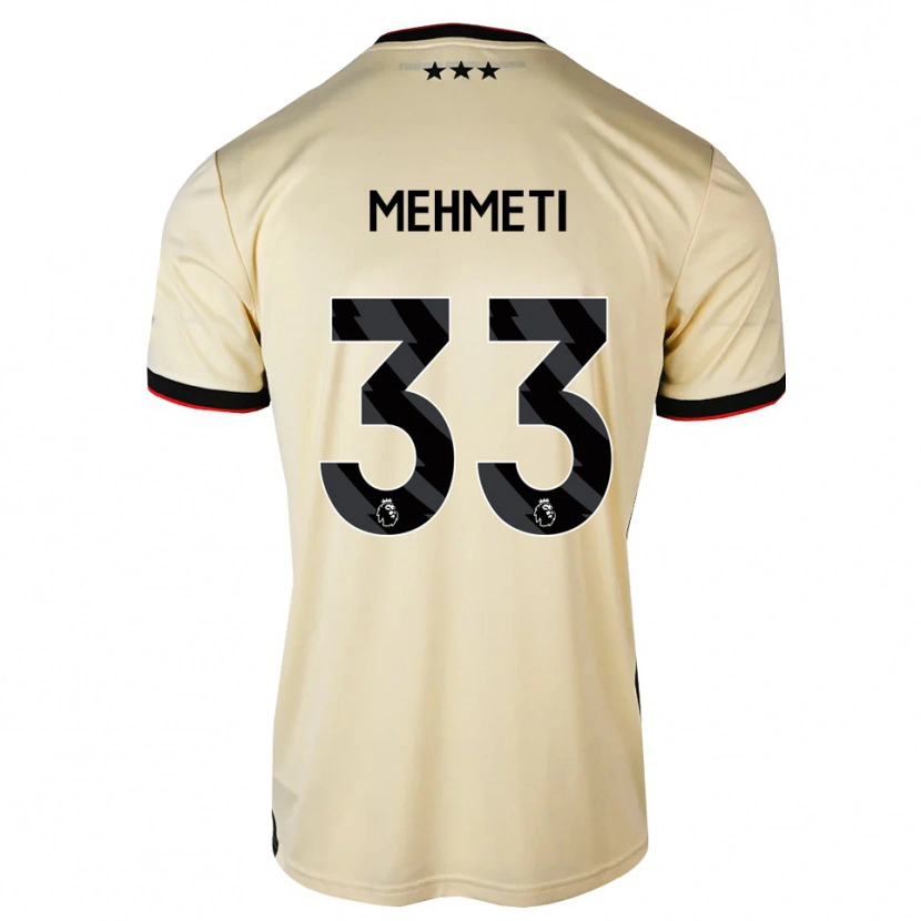 Danxen Damen Anis Mehmeti #33 Zitronen-Chiffon Schwarz Rot Auswärtstrikot Trikot 2026/27 T-Shirt Schweiz