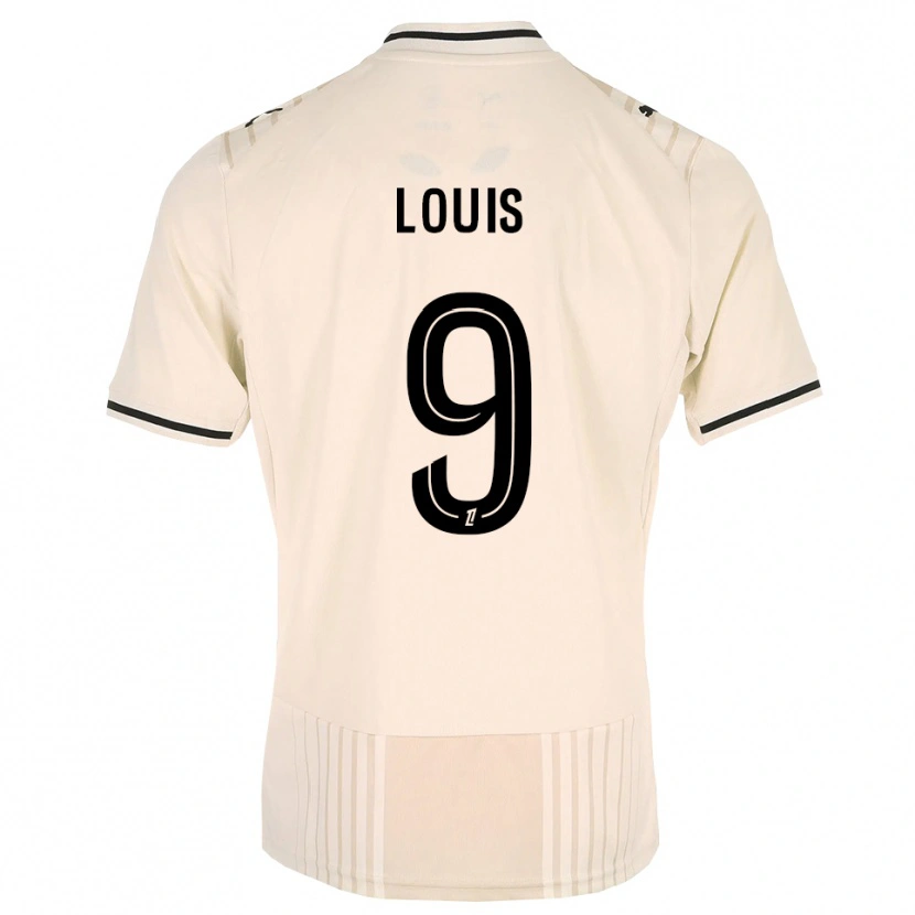 Danxen Damen Thémis Louis #9 Altgold Schwarz Antikweiß Auswärtstrikot Trikot 2026/27 T-Shirt Schweiz