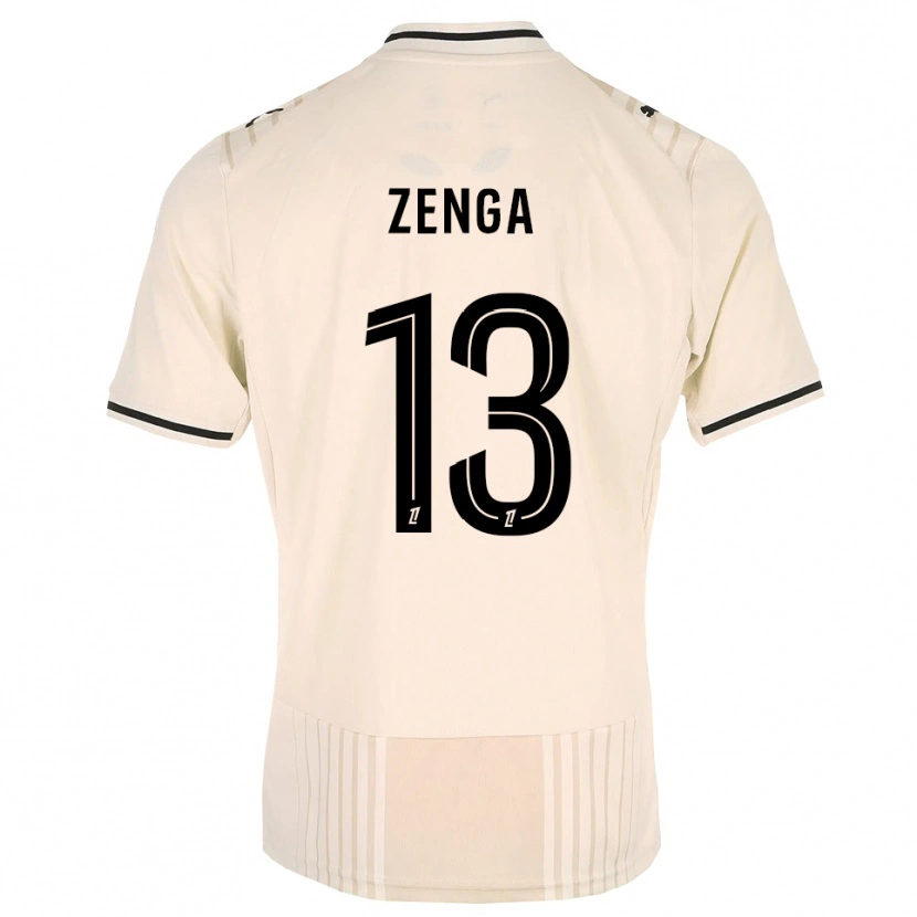 Danxen Damen Preston Zenga #13 Altgold Schwarz Antikweiß Auswärtstrikot Trikot 2026/27 T-Shirt Schweiz